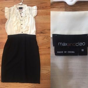 Max and Cleo Knee Length Pencil Dress